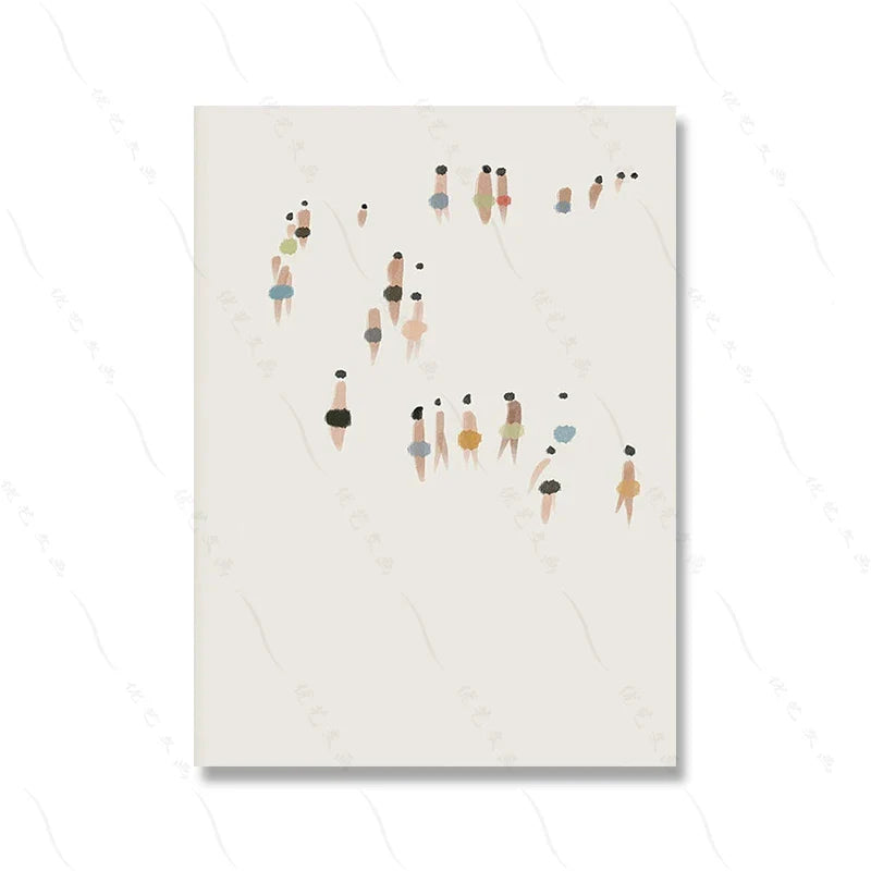 Neutral Canvas Triptych Wall Art Set - 2 / 50x70cm No Frame / CHINA - Posters