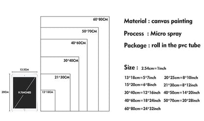 Neutral Canvas Triptych Wall Art Set - Posters