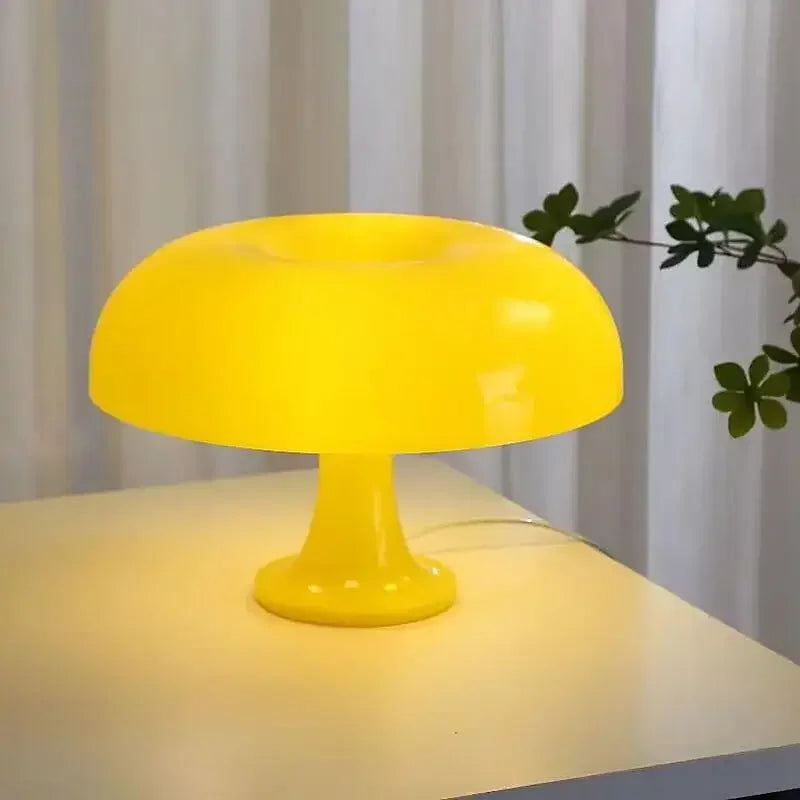 New Led Mushroom Table Lamp for Hotel Bedroom Bedside Living Room Decoration Lighting Modern Minimalist Creativity Desk