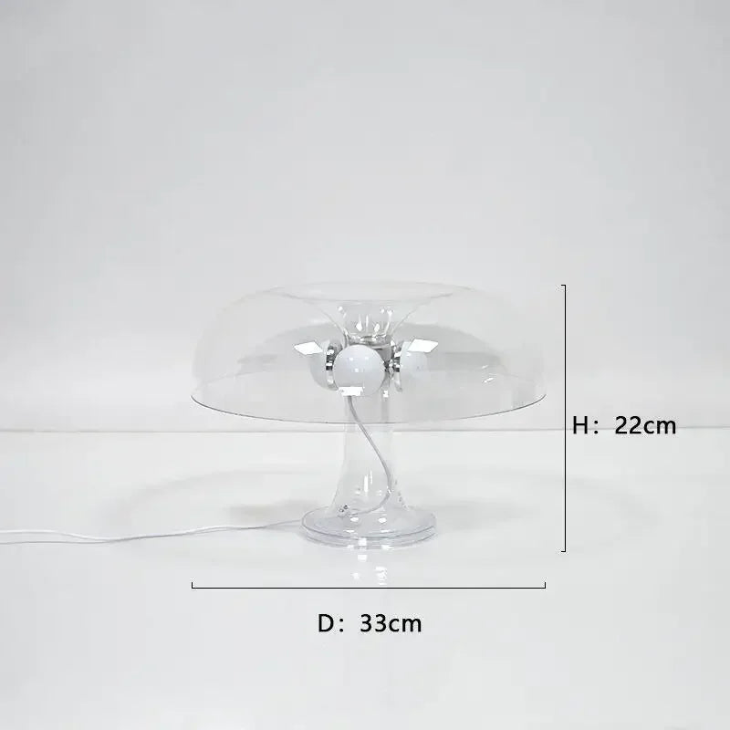 New Led Mushroom Table Lamp for Hotel Bedroom Bedside Living Room Decoration Lighting Modern Minimalist Creativity Desk