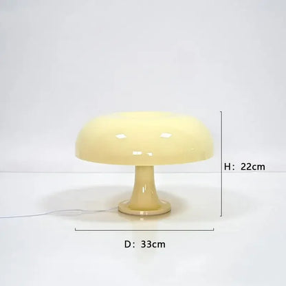 New Led Mushroom Table Lamp for Hotel Bedroom Bedside Living Room Decoration Lighting Modern Minimalist Creativity Desk