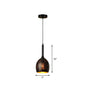 Nora - Retro Hollow-Out Metal Pendant Lighting Retro 1-Light Black Finish Suspension Light for Restaurant