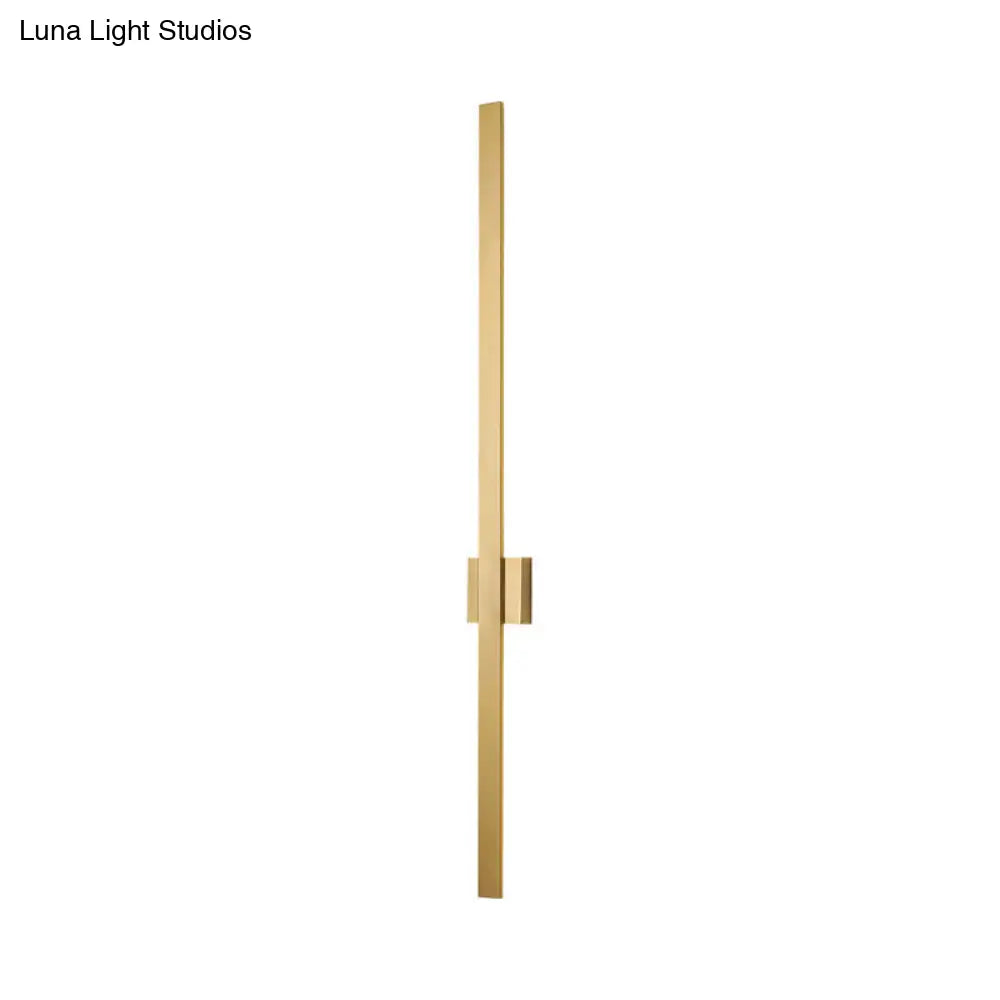 DecorBites™ DecorBites™ Nordic Acrylic LED Wall Light Sconce - Gold, 23.5"/31.5" Wide - Warm/White Light