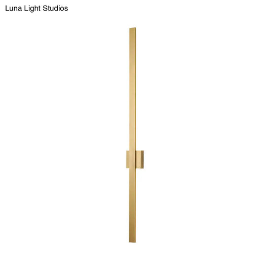 DecorBites™ DecorBites™ Nordic Acrylic LED Wall Light Sconce - Gold, 23.5"/31.5" Wide - Warm/White Light