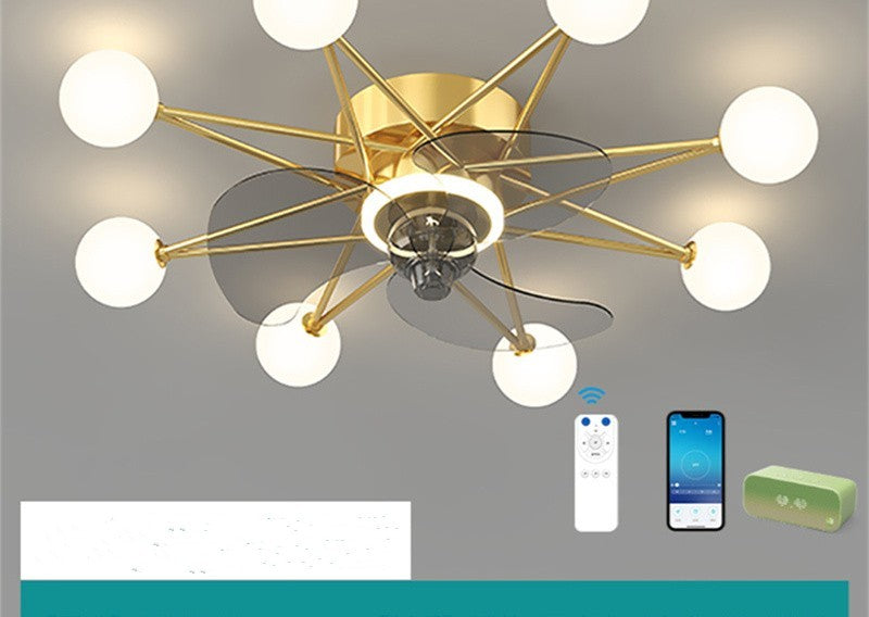 Starry Ceiling Fan Light