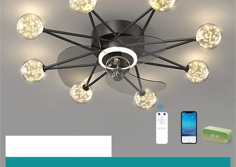 Starry Ceiling Fan Light