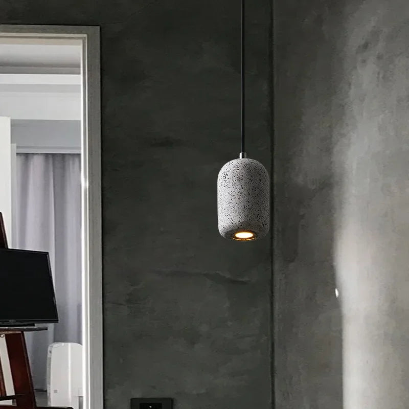 Nordic Cement Pendant Lamp - Industrial Style Lighting