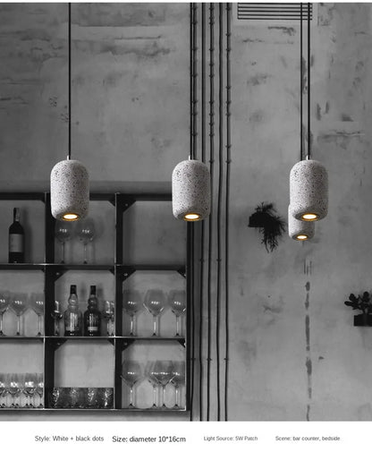 Nordic Cement Pendant Lamp - Industrial Style Lighting