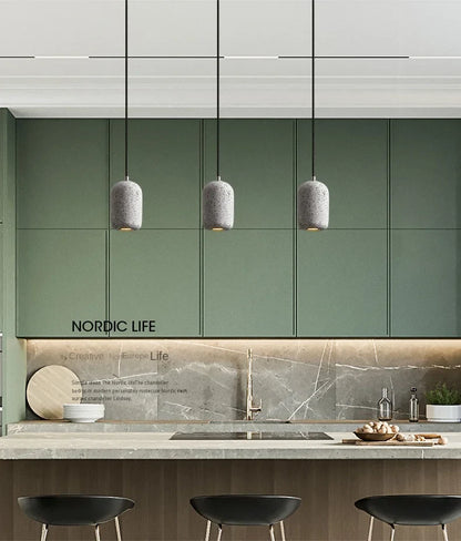 Nordic Cement Pendant Lamp - Industrial Style Lighting