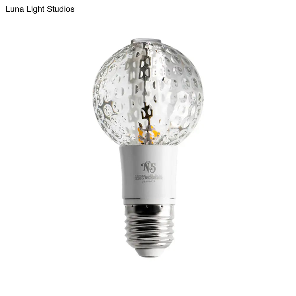 DecorBites™ DecorBites™ مصباح سقف LED من الكريستال الشفاف المطروق الشمالي للتركيب في الممرات