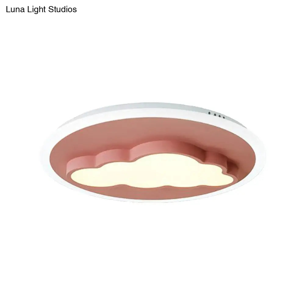 DecorBites™ DecorBites™ Nordic Cloud Metal Ceiling Lamp - Flush Mount for Child's Bedroom