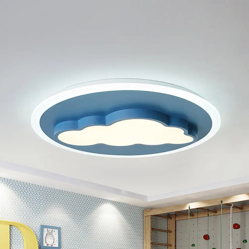 DecorBites™ DecorBites™ Nordic Cloud Metal Ceiling Lamp - Flush Mount for Child's Bedroom