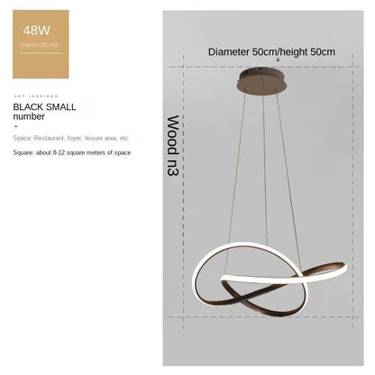 Nordic Clover Aluminum Pendant Light - Decorbites
