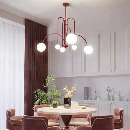 Nordic Comet Glass Ball Chandelier - Elegant Home Décor - Chandelier