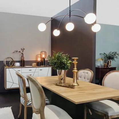 Nordic Comet Glass Ball Chandelier - Elegant Home Décor - Chandelier