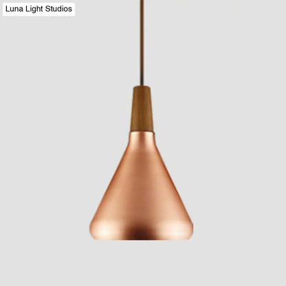 Nordic Conical Metal Suspension Pendant Light for Dining Room - Modern & Stylish Design