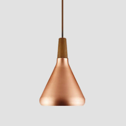 Nordic Conical Metal Suspension Pendant Light for Dining Room - Modern & Stylish Design