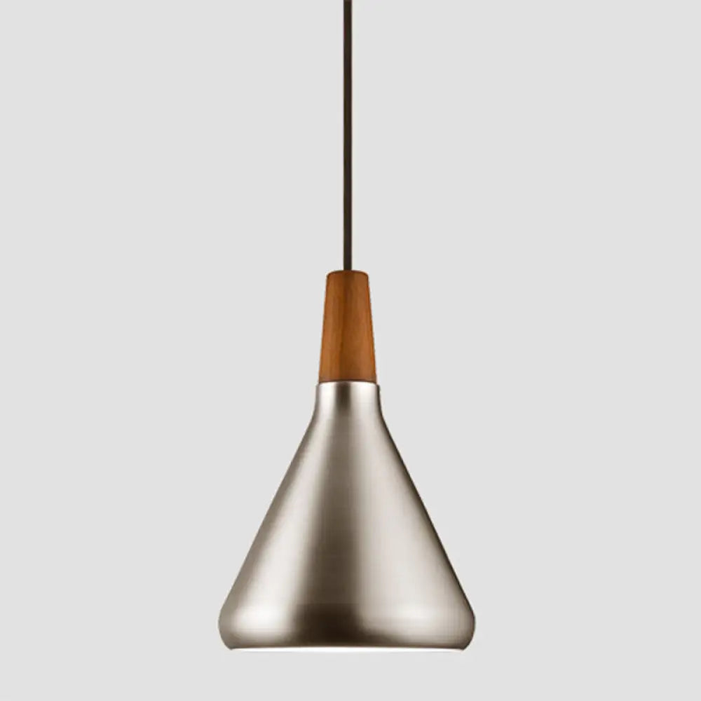 Nordic Conical Metal Suspension Pendant Light for Dining Room - Modern & Stylish Design