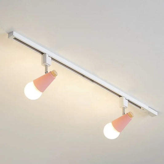 DecorBites™ DecorBites™ Nordic Conical Semi Flush Track Light for Living Room Ceiling