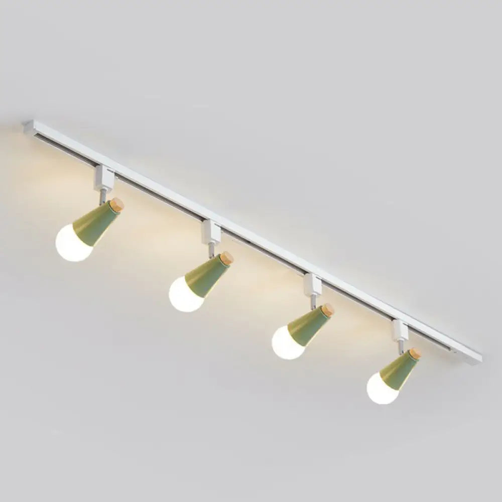 DecorBites™ DecorBites™ Nordic Conical Semi Flush Track Light for Living Room Ceiling