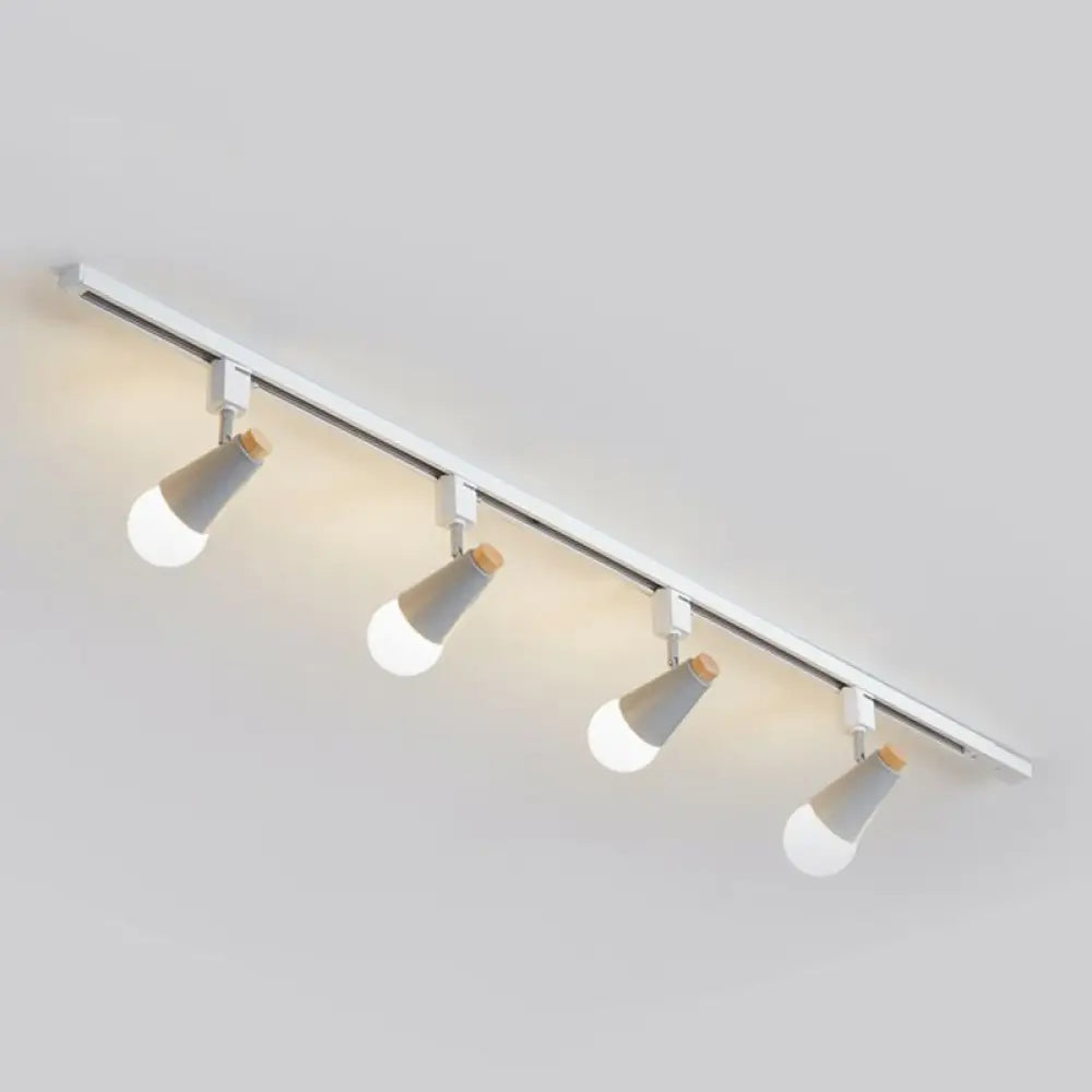 DecorBites™ DecorBites™ Nordic Conical Semi Flush Track Light for Living Room Ceiling