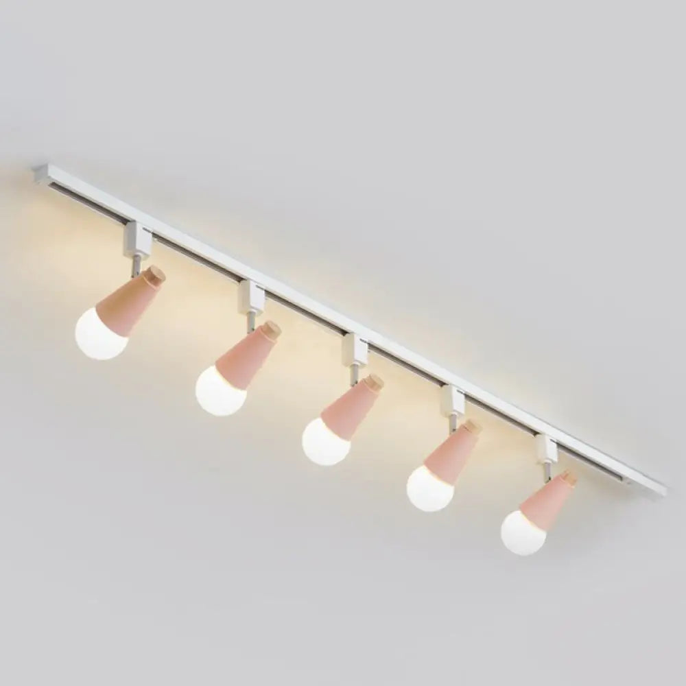 DecorBites™ DecorBites™ Nordic Conical Semi Flush Track Light for Living Room Ceiling