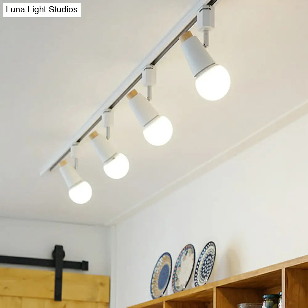 DecorBites™ DecorBites™ Nordic Conical Semi Flush Track Light for Living Room Ceiling