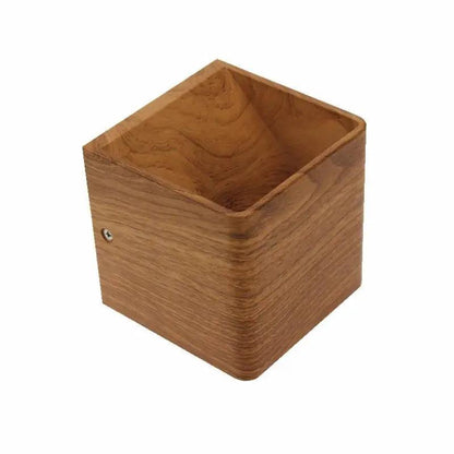 Nordic Faux Wooden Wall Light for Bedroom - Polymer