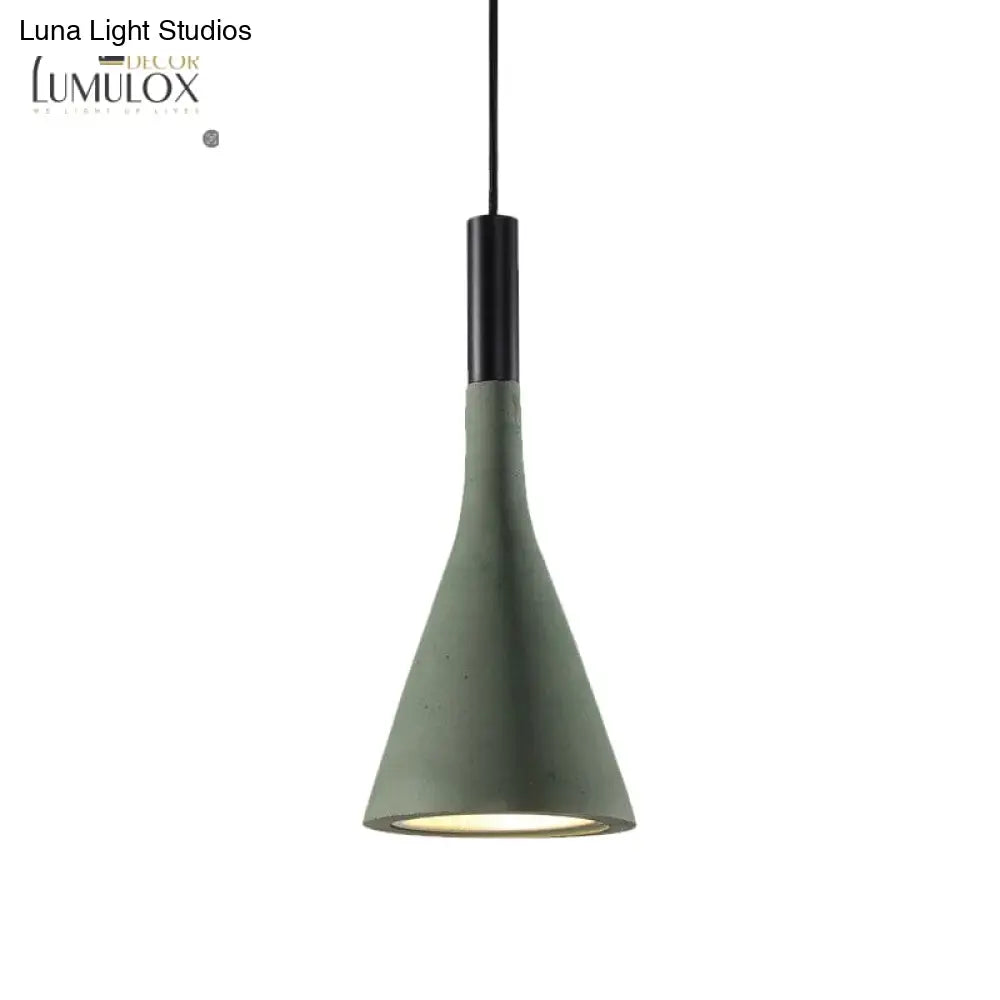 DecorBites™ DecorBites™ Nordic Funnel Style Pendant Light in Aluminum for Dining room Bed side Lighting