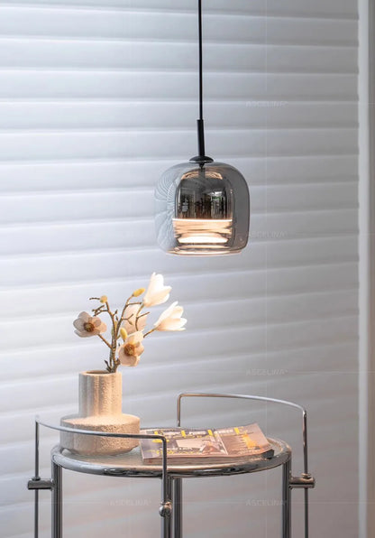 Nordic Glass LED Pendant Chandelier - Modern Luxury