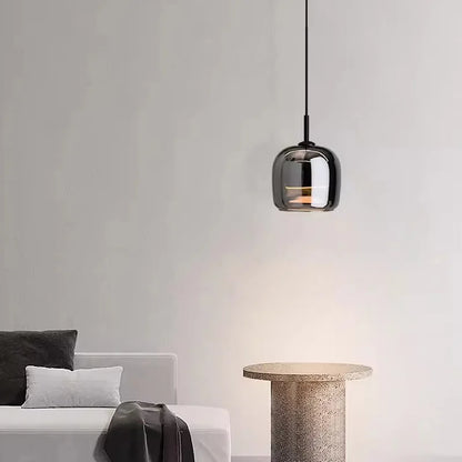 Nordic Glass LED Pendant Chandelier - Modern Luxury