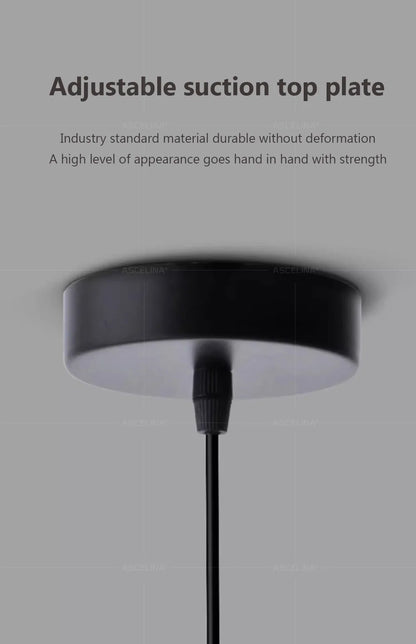 Nordic Glass LED Pendant Chandelier - Modern Luxury