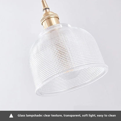 Nordic Glass Pendant Light in Brown and Polished Chrome - Decorbites