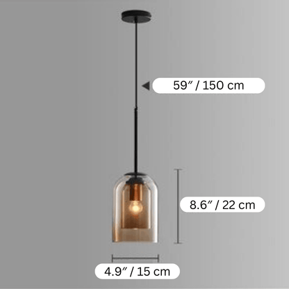 Nordic Glass Pendant Lighting