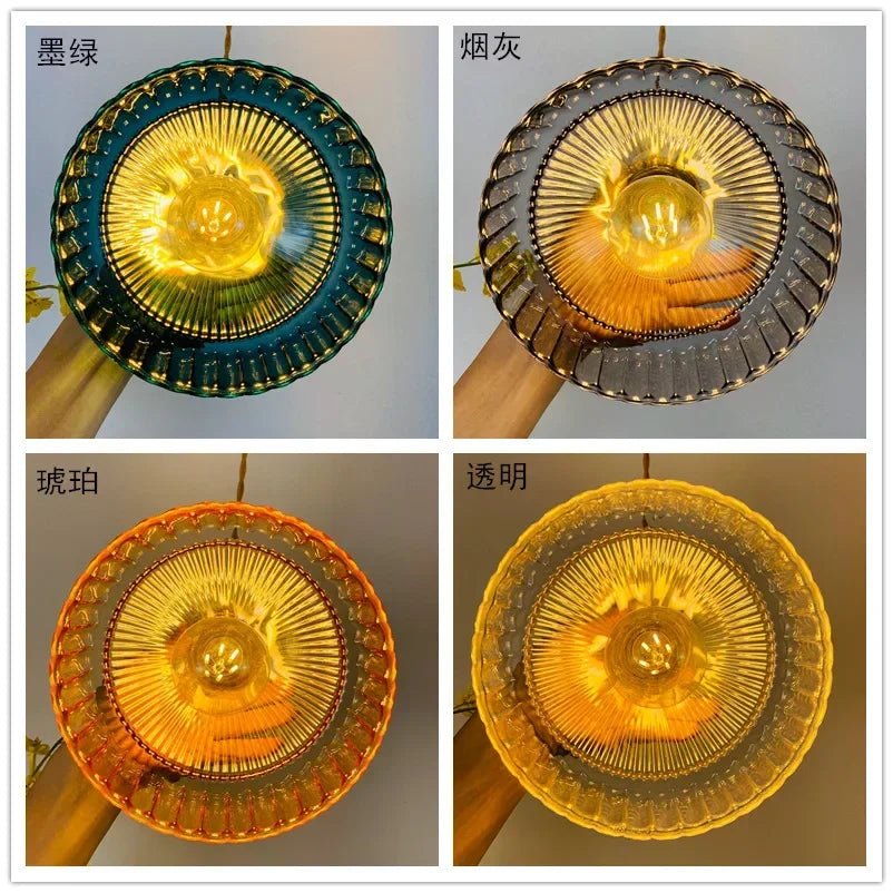 Nordic Green Glass Pendant Light - Decorbites