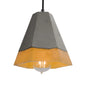 Nordic Grey Dome/Cone/Barn Shaped Hanging Light for Kitchen Bar Ceiling - 1 Head Pendant