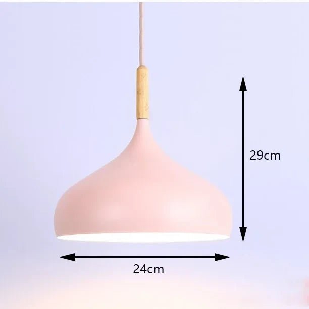 Nordic Industrial Colorful Metal Pendant Light - Decorbites
