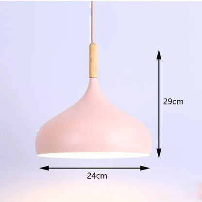 Nordic Industrial Colorful Metal Pendant Light - Decorbites