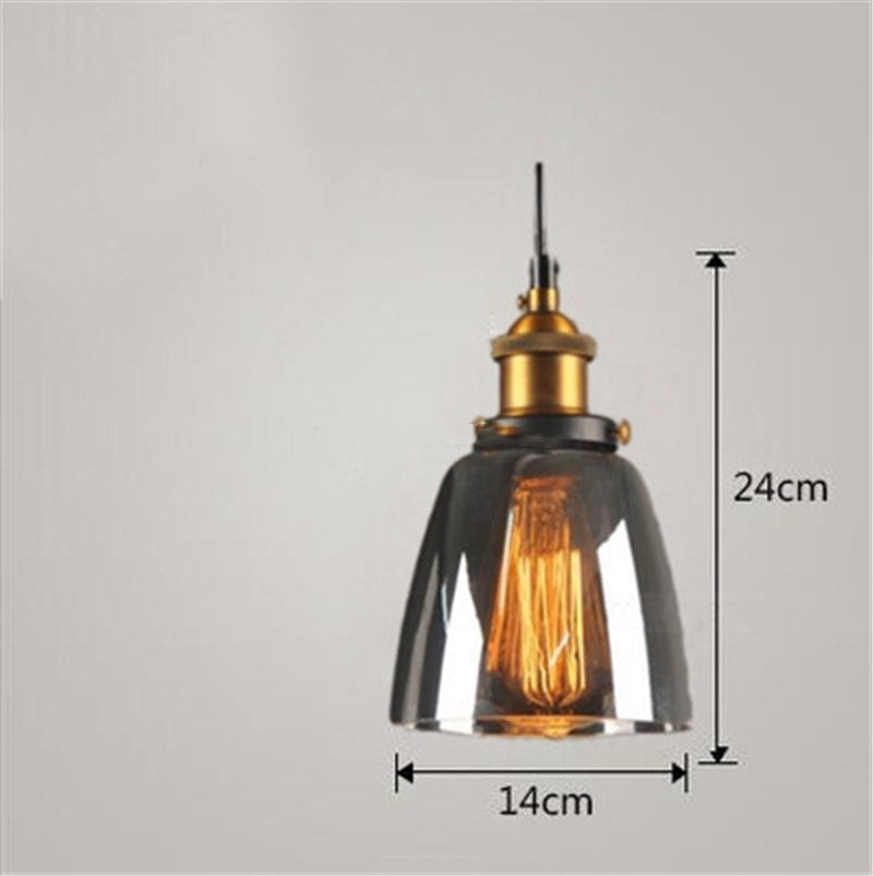 Glass Nordic Bedroom Chandelier