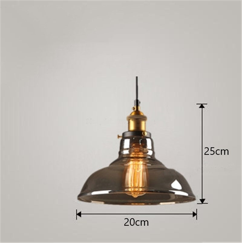 Glass Nordic Bedroom Chandelier