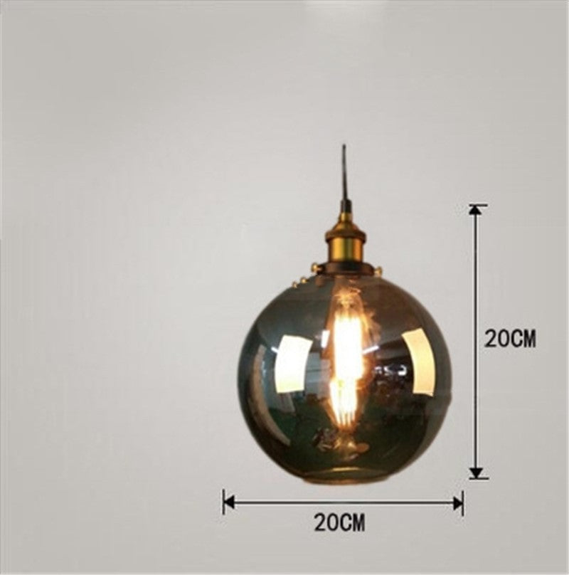 Glass Nordic Bedroom Chandelier