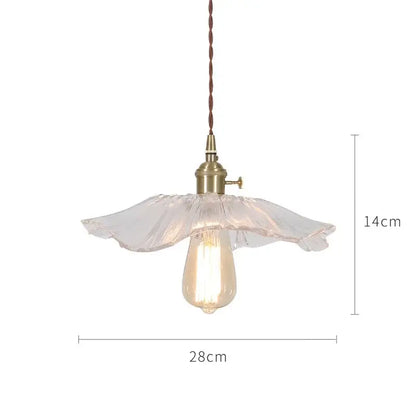 Nordic Japan style pendant lights featuring delicate translucent fluted glass shades and brass-finished hardware for dining rooms