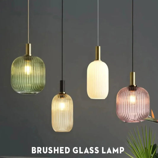 Nordic Japanese Glass Pendant Light - Decorbites