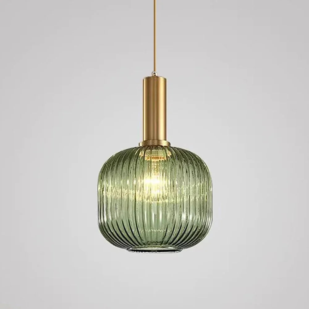 Nordic Japanese Glass Pendant Light