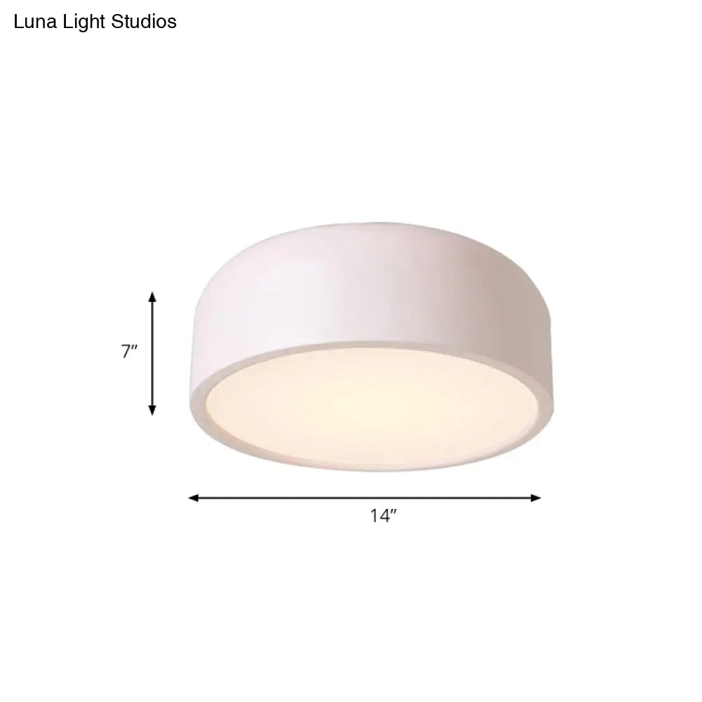 DecorBites™ DecorBites™ Nordic LED Ceiling Light for Kid's Bedroom with Acrylic Dome Shade