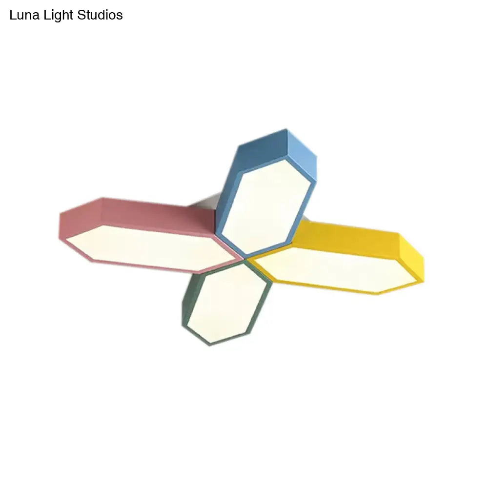 DecorBites™ DecorBites™ Nordic LED Cross Ceiling Lamp for Study Room and Kindergarten