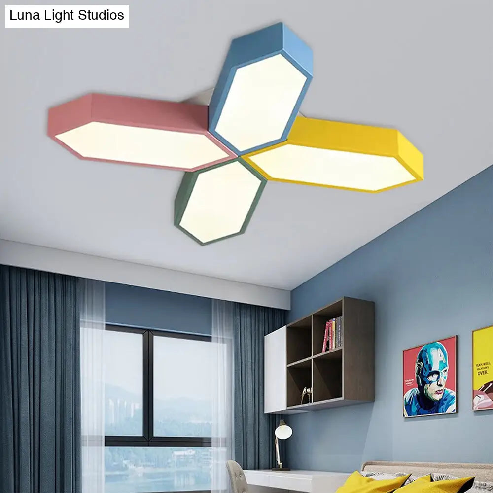 DecorBites™ DecorBites™ Nordic LED Cross Ceiling Lamp for Study Room and Kindergarten