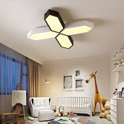 DecorBites™ DecorBites™ Nordic LED Cross Ceiling Lamp for Study Room and Kindergarten