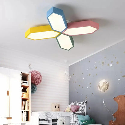 DecorBites™ DecorBites™ Nordic LED Cross Ceiling Lamp for Study Room and Kindergarten
