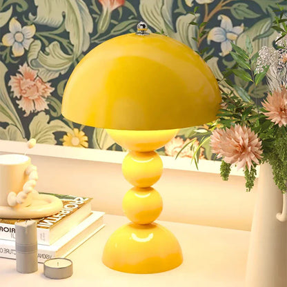 Nordic LED Flowers Table Lamp USB Dimmable For Home Living Table Bedroom Bedside Room Decoration LED Night Lamps Desk